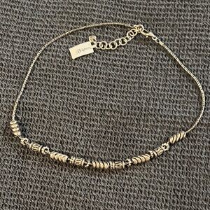 Brighton Sonora Silver and Black Women's Necklace